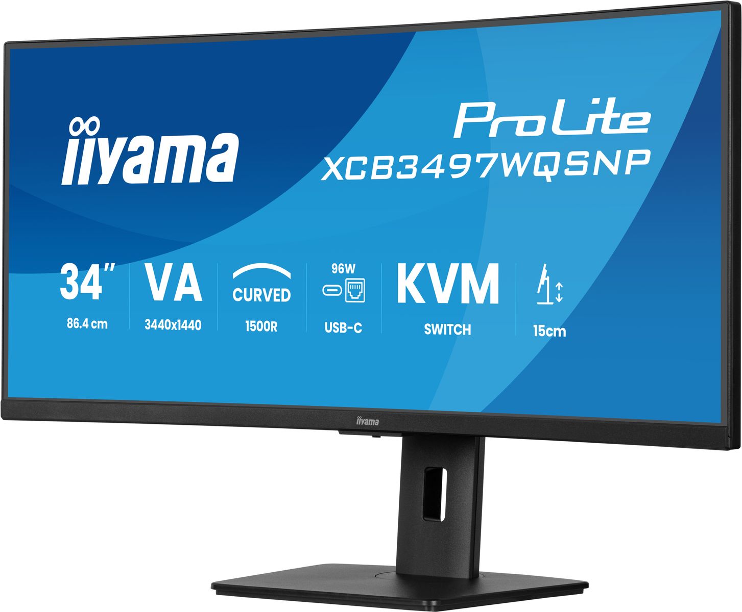 IIYAMA 34 Business UQHD USB-C Dock