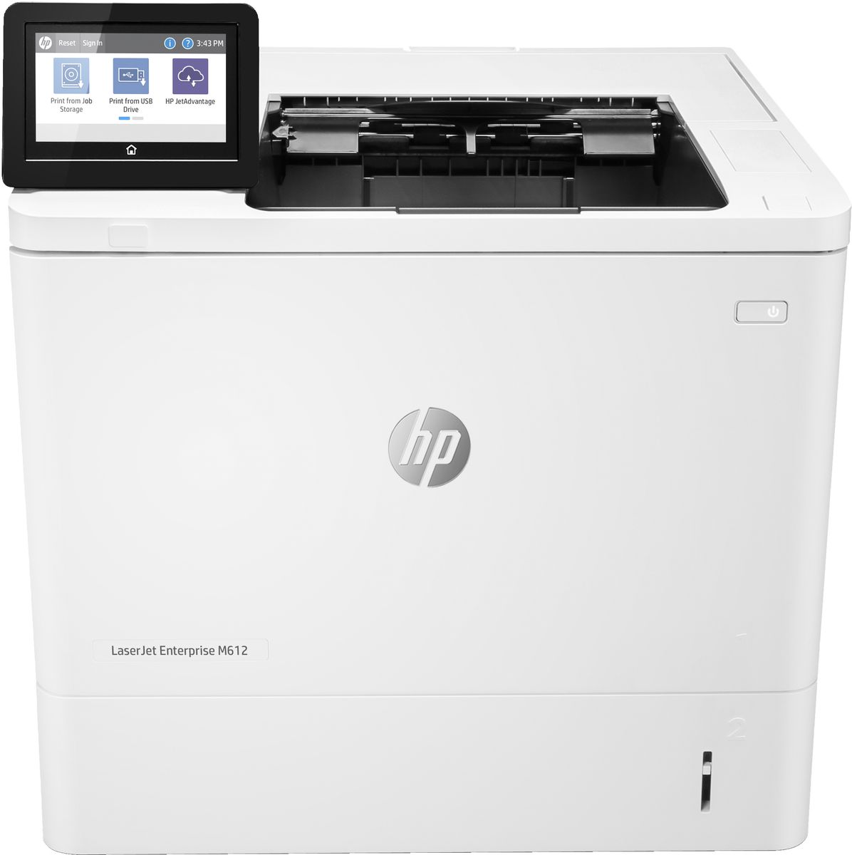 HP INC. HP LJ ENT M612DN 75PPM ETH USB F/R 1YW