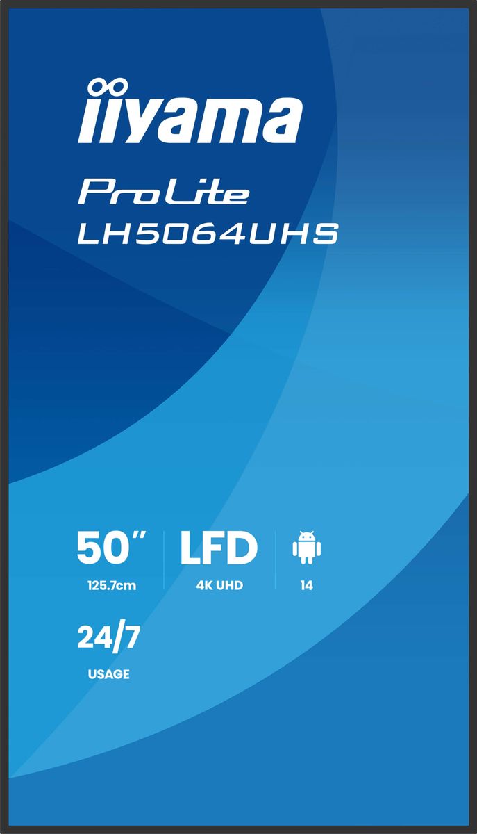 IIYAMA 55 3840x2160, UHD VA Android 14 OS