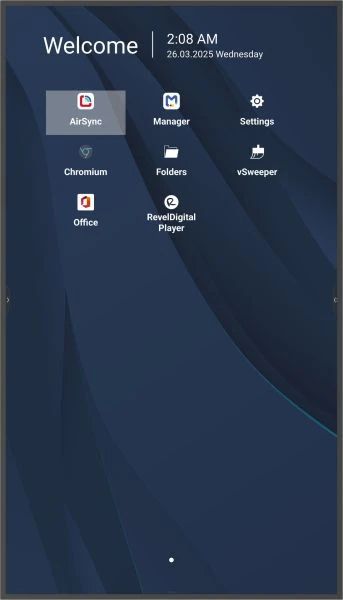 VIEWSONIC 75 LED , 3840*2160, 500 NITS, ANDROID 14, 24/7