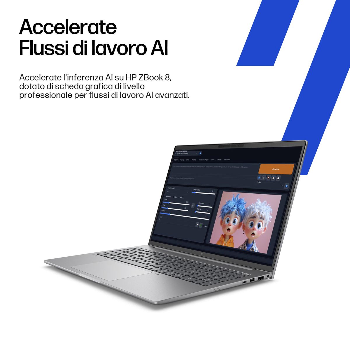 HP INC. ZBOOK 8 16G1I ULTRA7 255H 32/1 RTX500 W11P 3YW