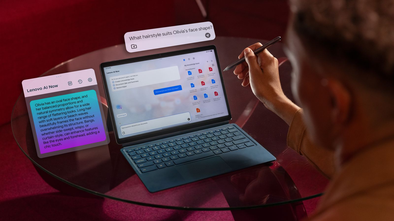 LENOVO YOGA TAB PLUS SNAPDRAGON8 AI 16G 256GB WIFI KB+PEN