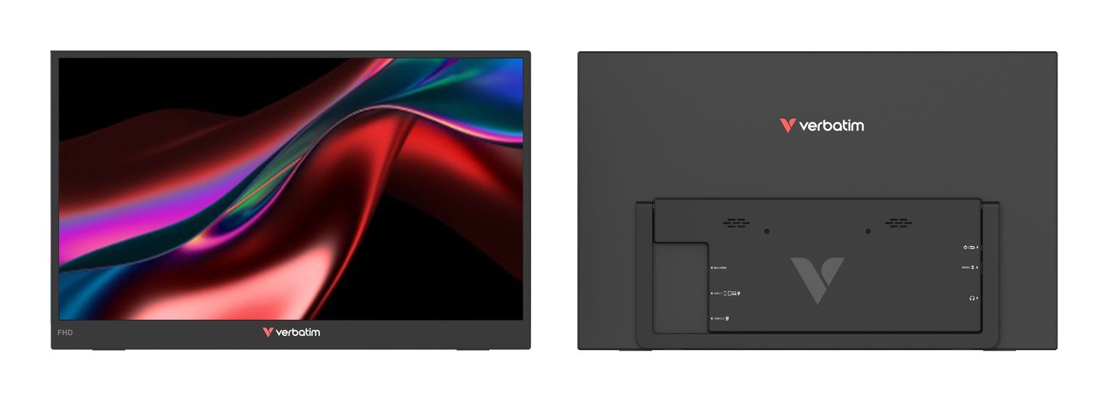 Verbatim PORTABLE 14 FHD TOUCH MONITOR LIGHT