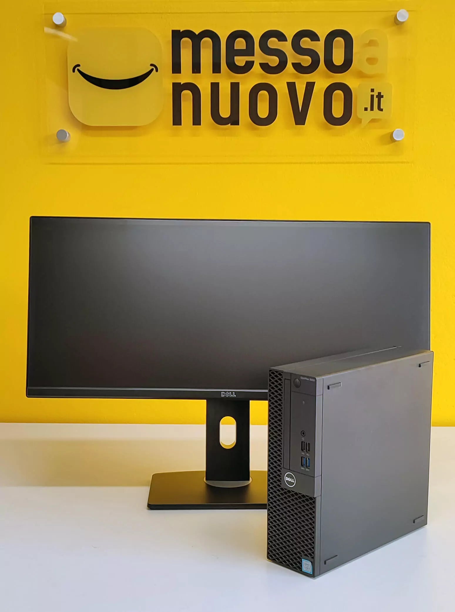 Bundle Dell OptiPlex 3050 SFF| Intel Core i5-6500 3.2Ghz | 16Gb Ram | SSD 512Gb | Windows 11 Pro Monitor DELL UltraSharp U2913WM LED IPS 29″ 2560×1080 Pixel FullHD 21:9