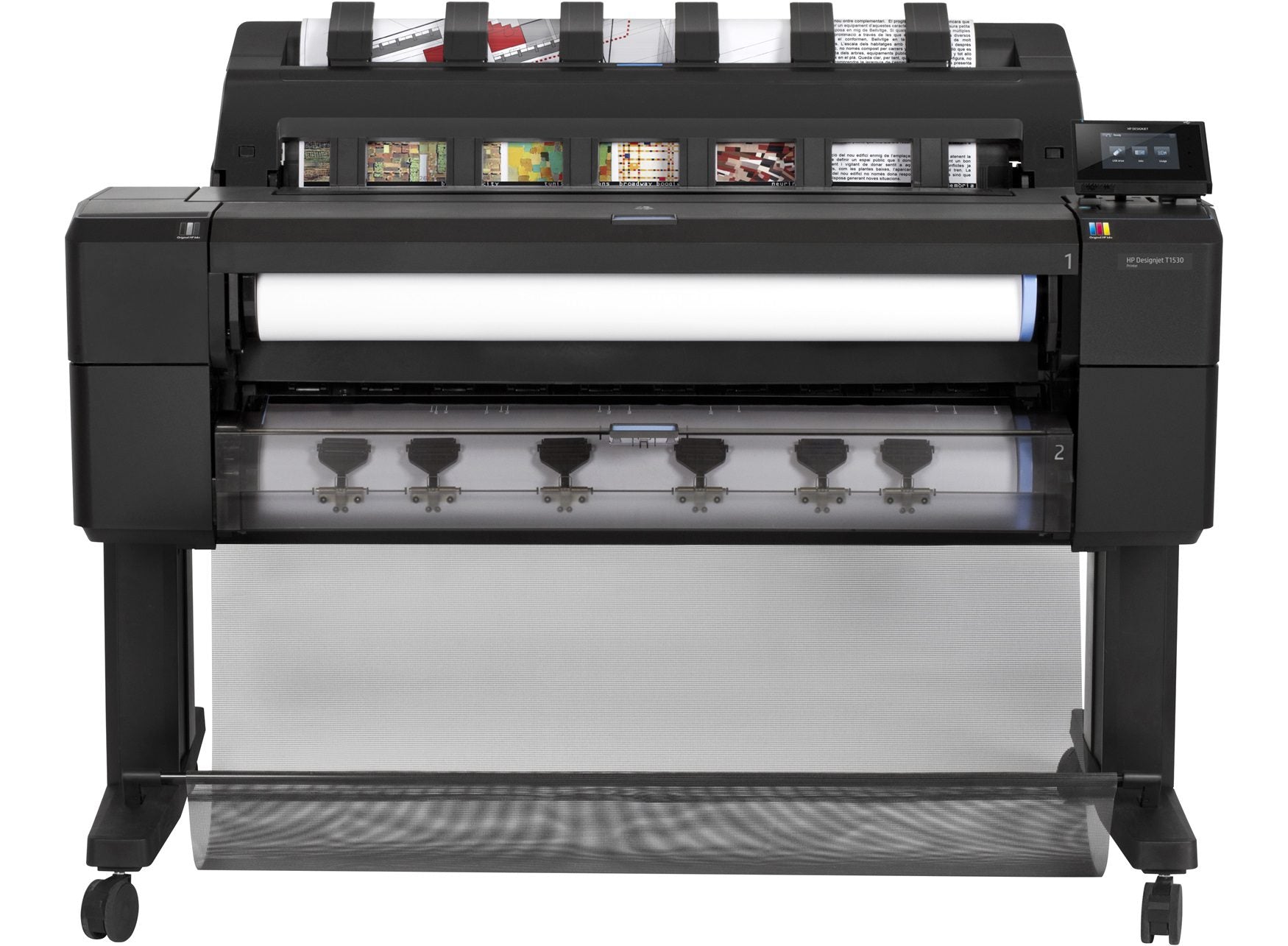 Stampante multifunzione grande formato HP DesignJet T1530 su Messoanuovo.it, ideale per stampe professionali.