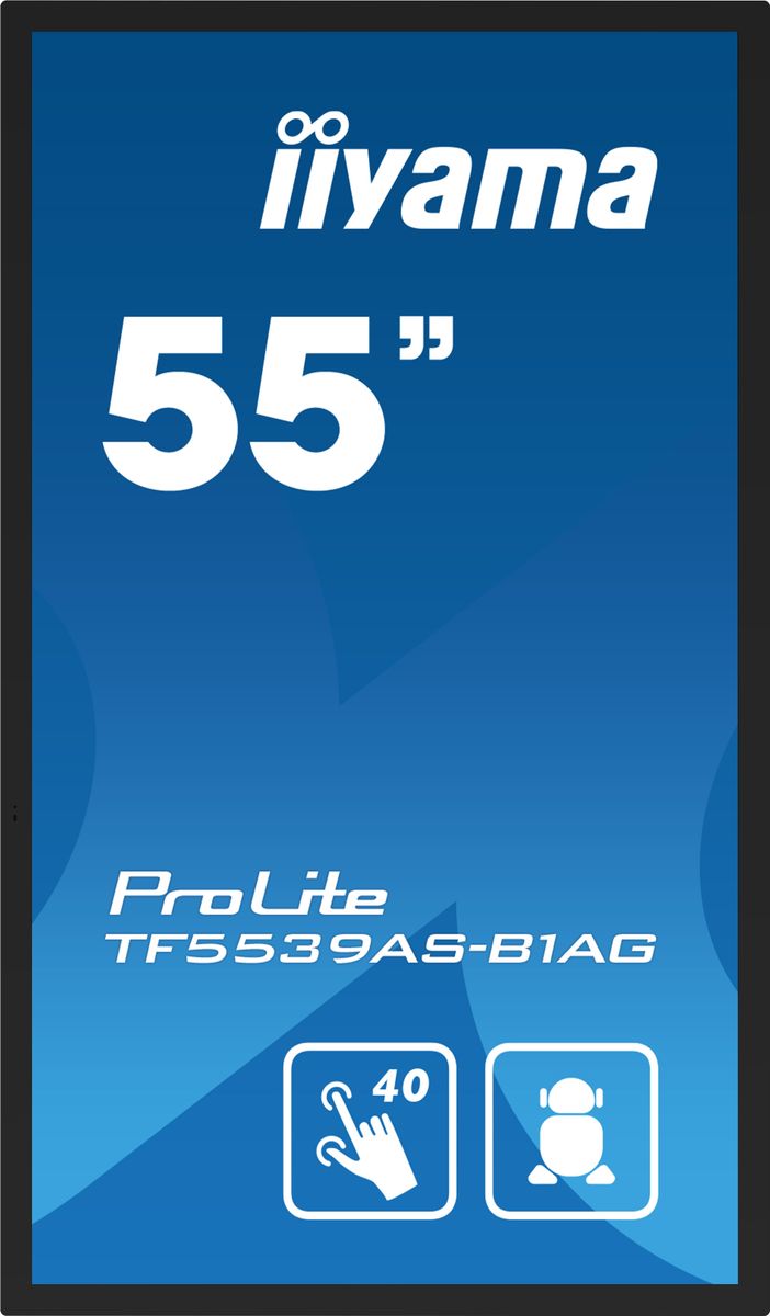 IIYAMA 55 Bonded PCAP Anti-glare Bezel Free 40-Points