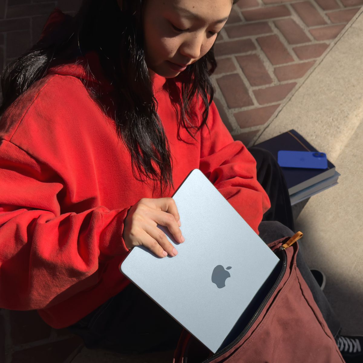 APPLE 13 MACBOOK AIR M4 16GB, 512GB SSD - SKY BLUE