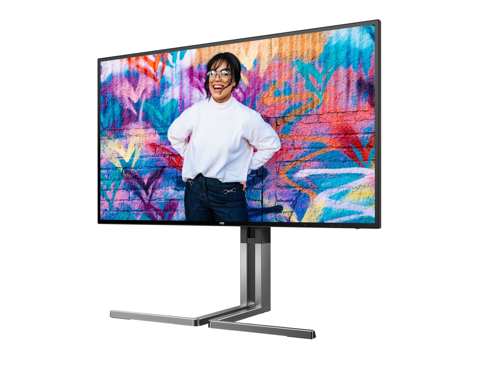 AOC 27 16:9 NANO IPS 3840X2160 HDMIX2 USB A/C