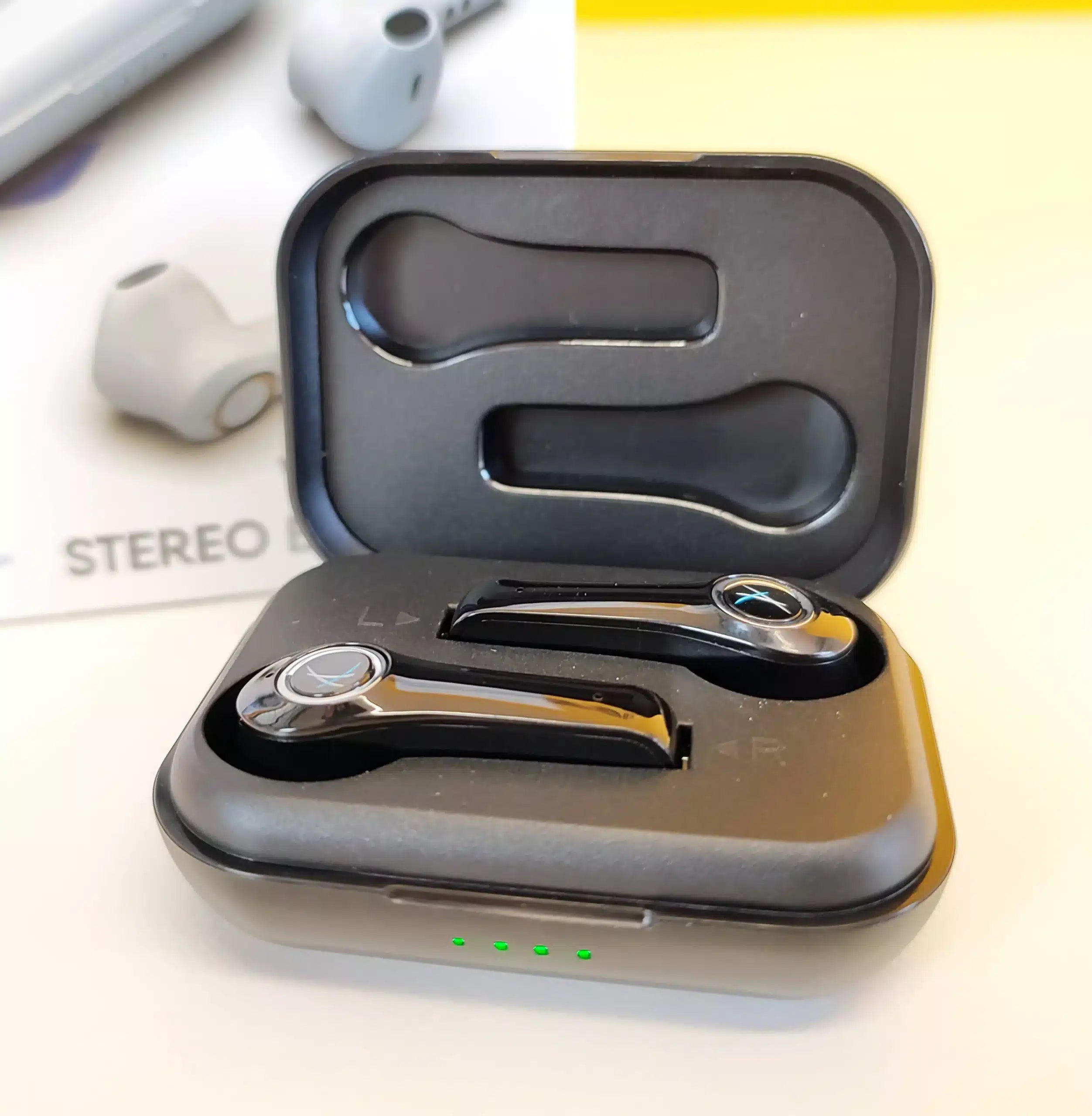 Orpheus Wireless-Ohrhörer Stereo-Bluetooth-Kopfhörer Hören Sie Ihre Lieblingsmusik in hoher Qualität und kabellos