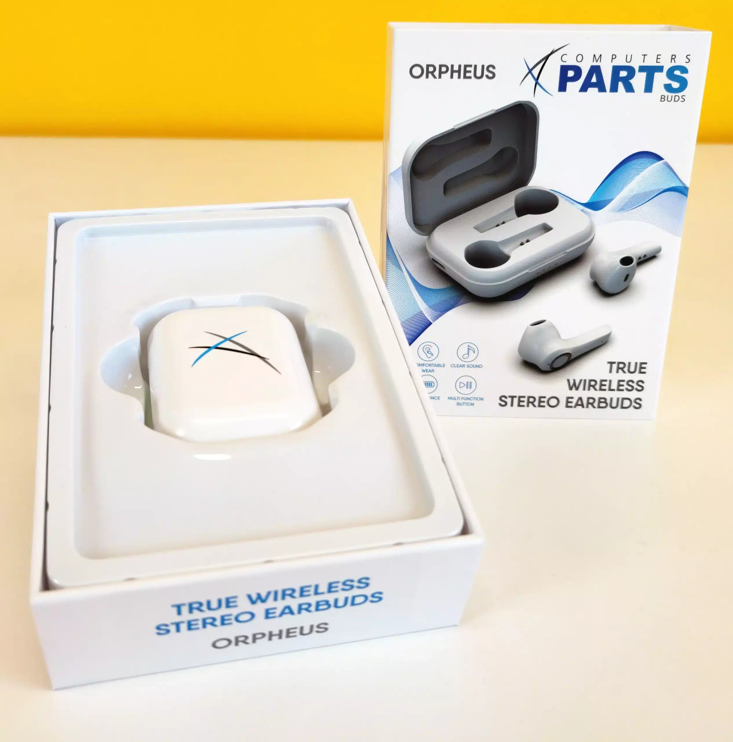 Orpheus Wireless-Ohrhörer Stereo-Bluetooth-Kopfhörer Hören Sie Ihre Lieblingsmusik in hoher Qualität und kabellos