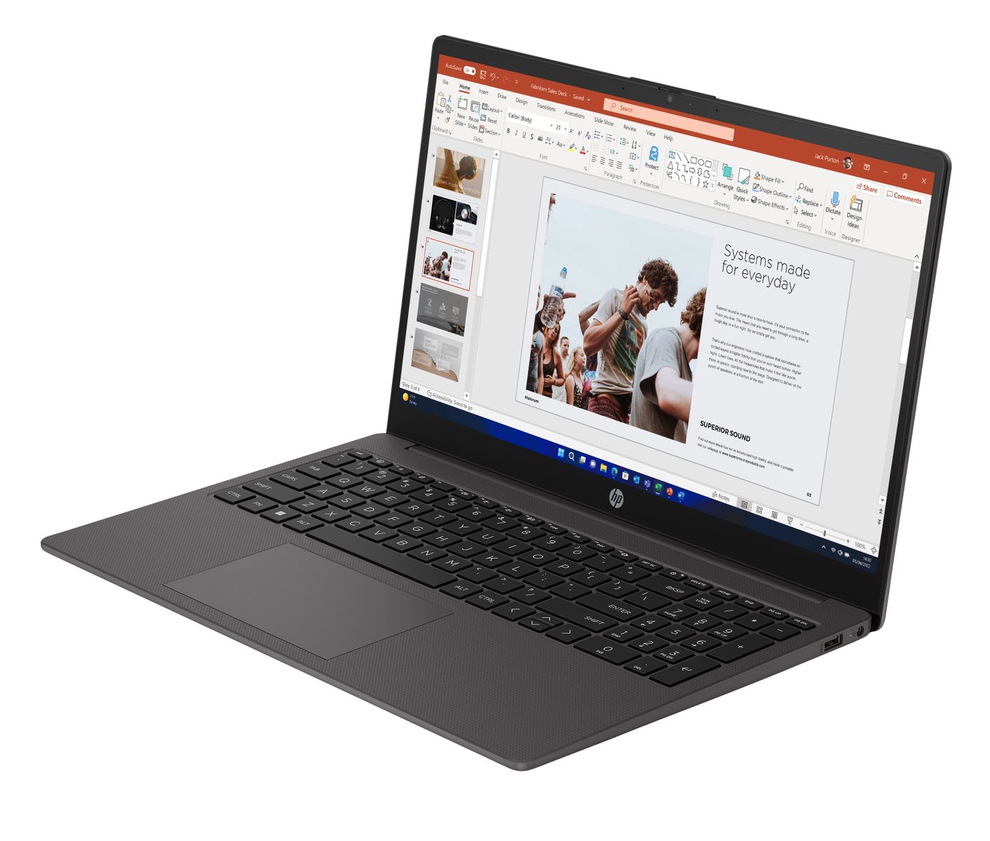 HP 255G10 R3-7320U 15 8GB/256 WIN11H 2YWOFF