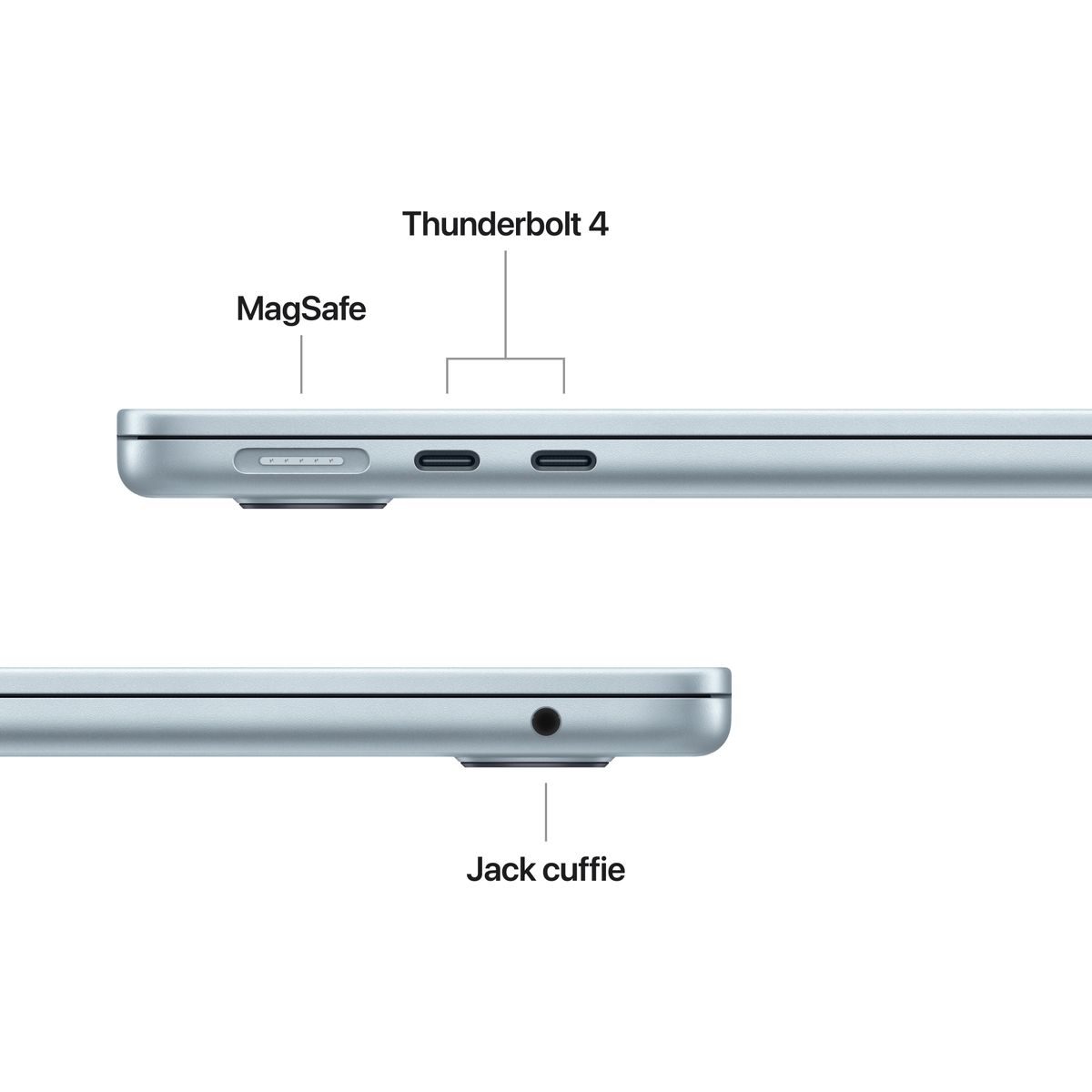 APPLE 13 MACBOOK AIR M4 16GB, 512GB SSD - SKY BLUE