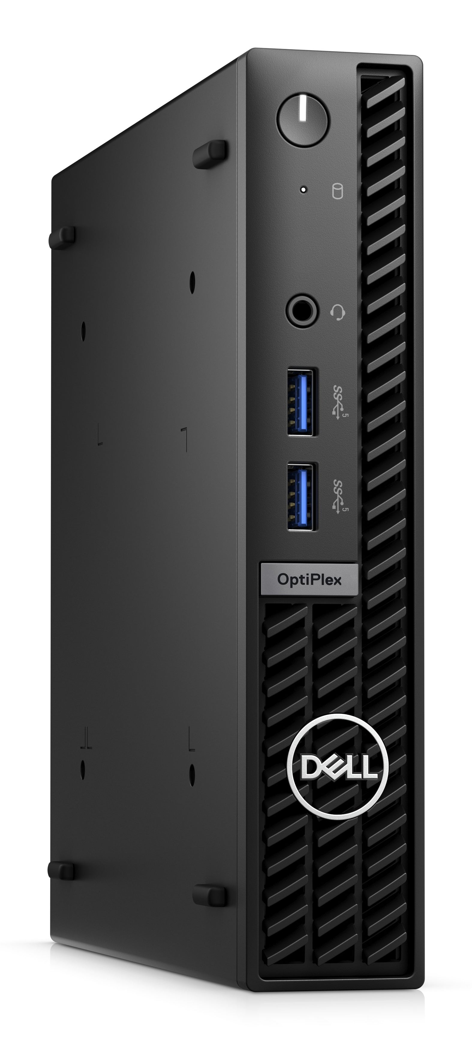 Dell OptiPlex 7010 Mini ricondizionato vista laterale con supporto VESA per montaggio a monitor