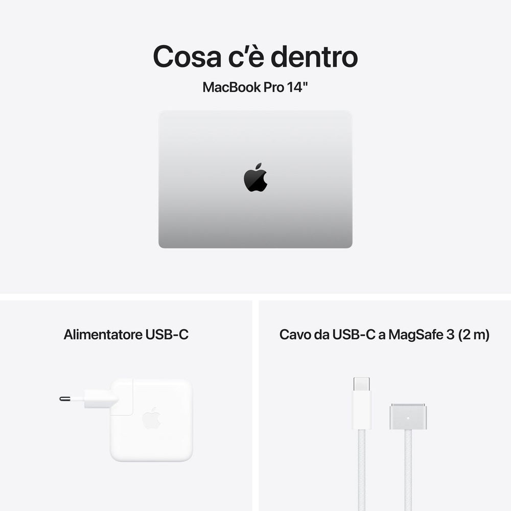APPLE 14 MACBOOK PRO APPLE M4 CHIP 10-CORE SILVER