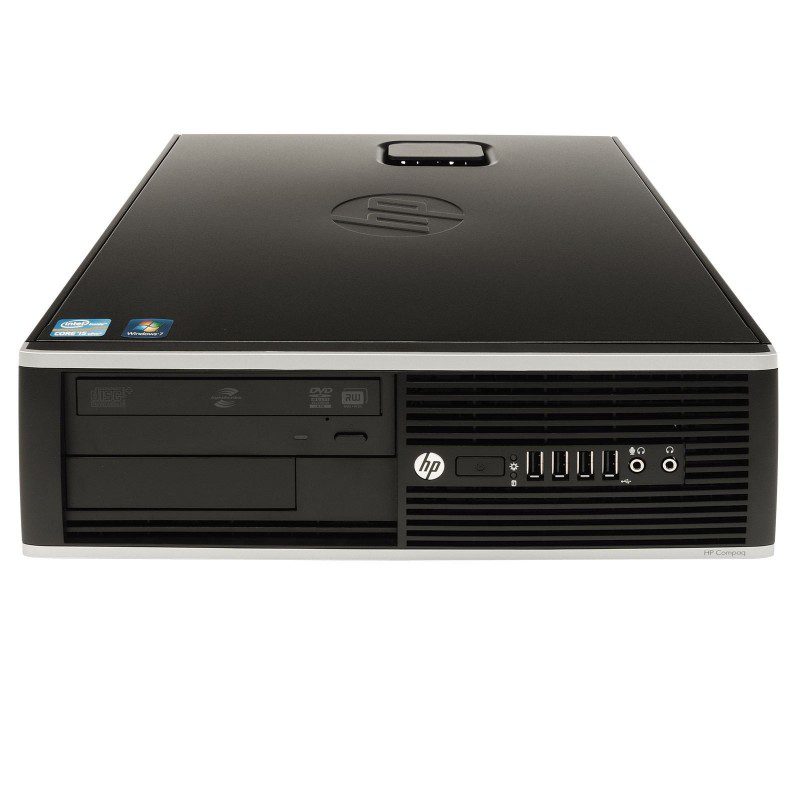 Pc desktop ricondizionato HP Compaq 8300 SFF Core i7, frontale, porte USB, Messoanuovo.it