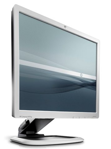 HP LA1951g LCD-Monitor, 19 Zoll, 1280 x 1024 Pixel, Kontrast 1000:1, Helligkeit 250 cd/m², Reaktionszeit 5 ms