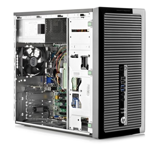 Bundle completo HP ProDesk 405 G2 MT | AMD 2.4Ghz | 8Gb Ram | SSD 256Gb | Windows 10 Pro + Monitor HP 23" Full HD + Multifunzione laser a colori Xerox  WorkCentre 6655I + Mouse, tastiera e webcam