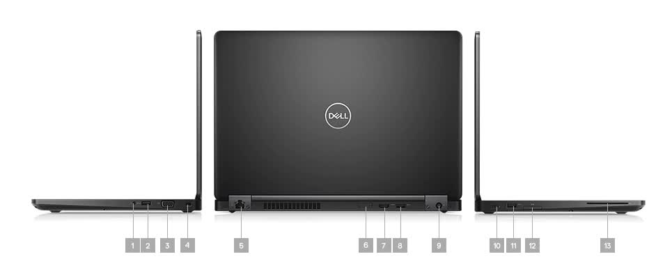 Dell Latitude 5490 Notebook 14" FullHD | Intel Core i5-8350U 1,7 GHz | 8 GB RAM | 256 GB SSD | Windows 10 Pro