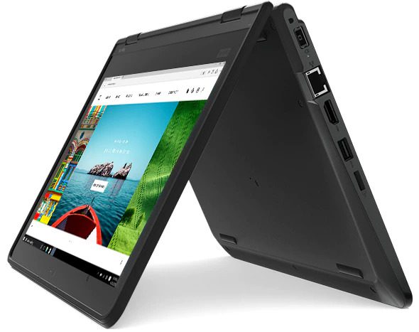 Lenovo ThinkPad Yoga 11e Gen 5 11,6" Convertible-Notebook | Intel Core M-5Y10c 800 MHz | 4 GB RAM | 120 GB SSD | Webcam-Tastatur Ita | Windows 10