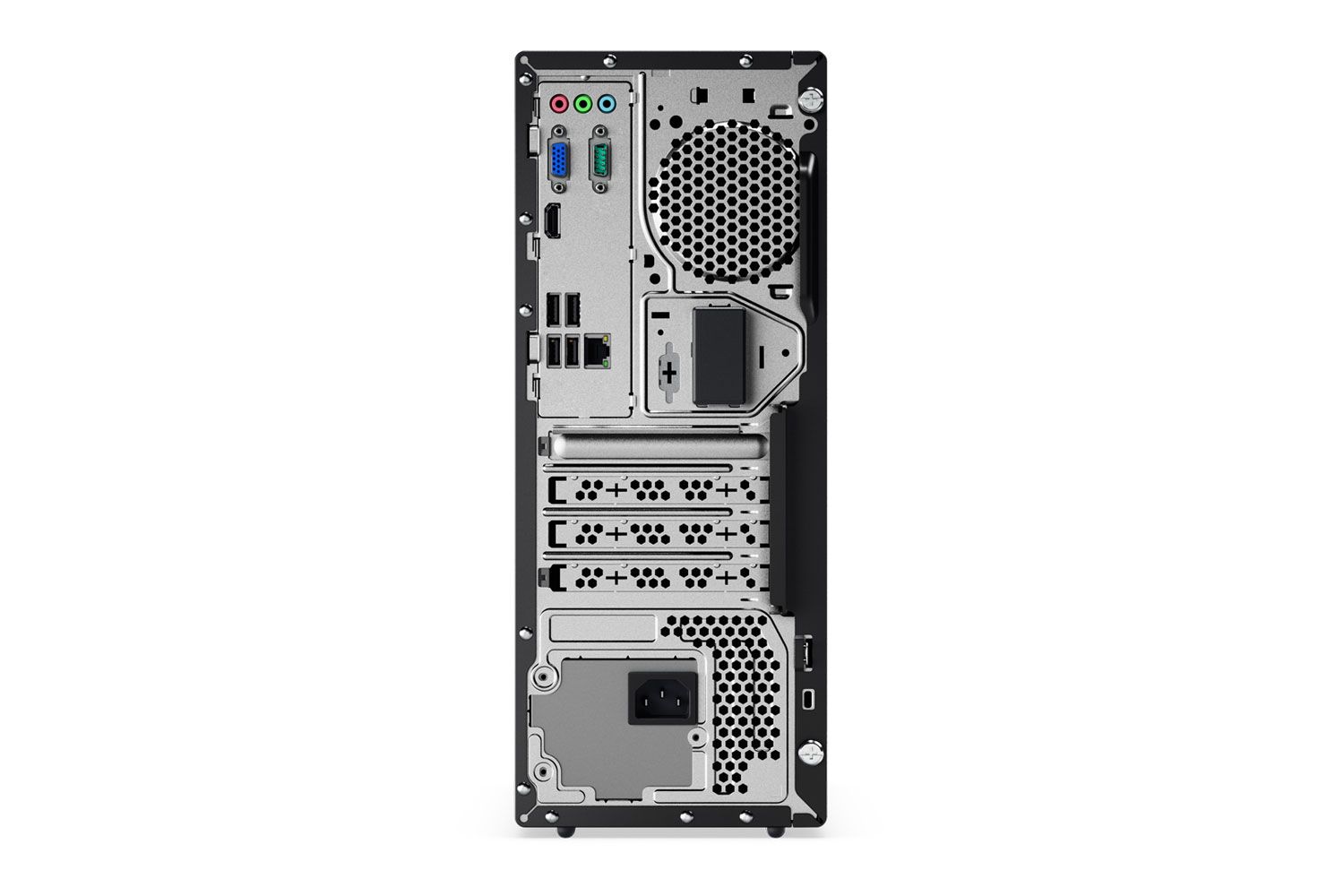 Lenovo V520 Tower PC Bundle | Intel Core i5-6400T 2.2Ghz | Ram 16Gb | SSD 256Gb | Windows 10 Pro + AOC 24" IPS FullHD Monitor | B/W Multifunction OKI MB492dn | Wired mouse and keyboard kit, headphones and webcam 