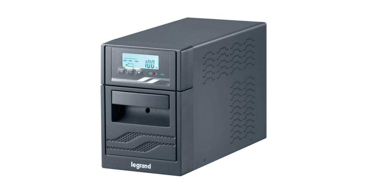 Gruppo di continuità UPS Legrand nero, protezione PC e workstation su Messoanuovo.it