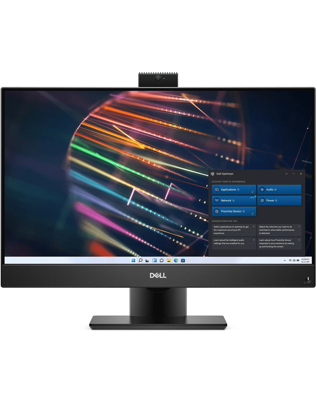 Dell OptiPlex 7460 All In One Touch 24" i5-8500 ricondizionato con webcam integrata e schermo edge-to-edge, ideale per ufficio e smart working.