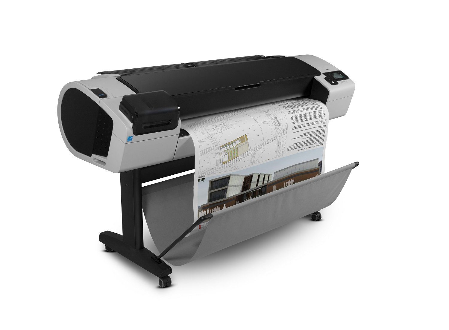 Stampante multifunzione laser professionale a colori con disegno architettonico, Messoanuovo.it
