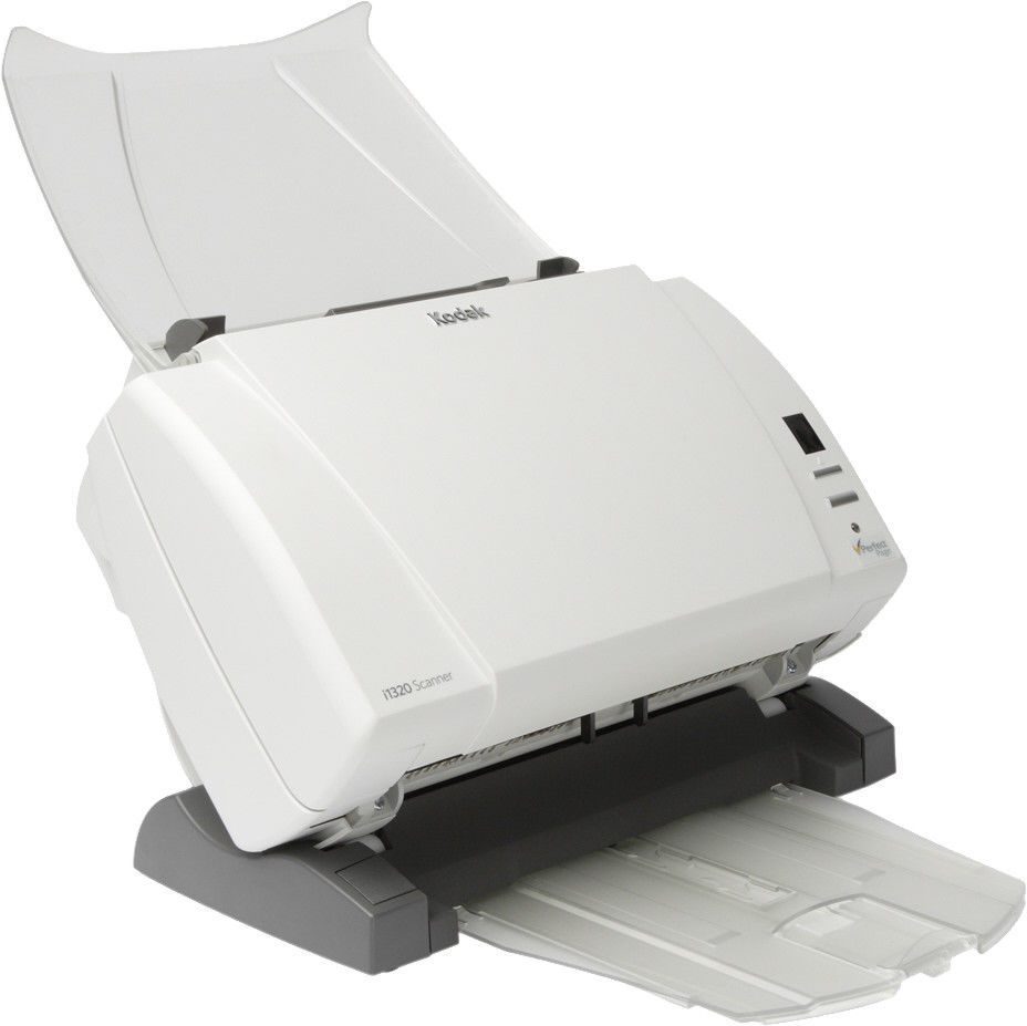 Scanner Kodak i1320 bianco in plastica, fronte laterale, per ufficio, su Messoanuovo.it