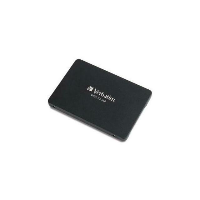 SSD Verbatim VS450 su sfondo bianco, accessorio per pc gaming e workstation ricondizionati