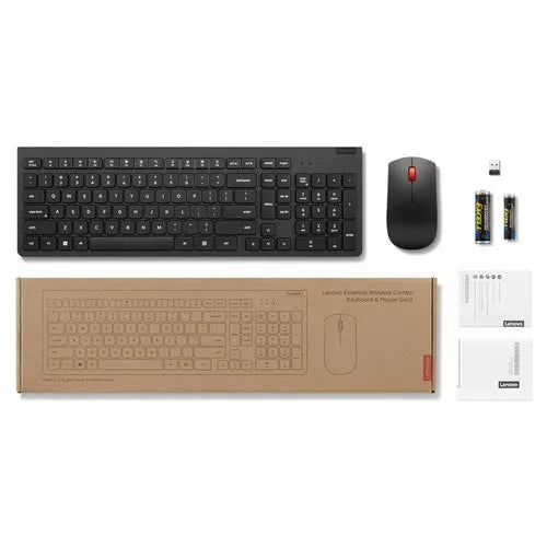 Lenovo Gen2 Kabelloses italienisches Tastatur- und Maus-Kit 